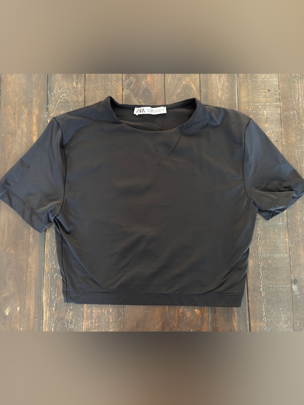 Black Crop Top